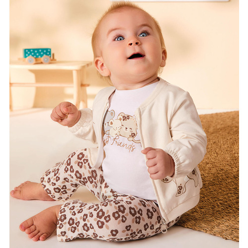 Sweatshirt bébé iDO LATTE 