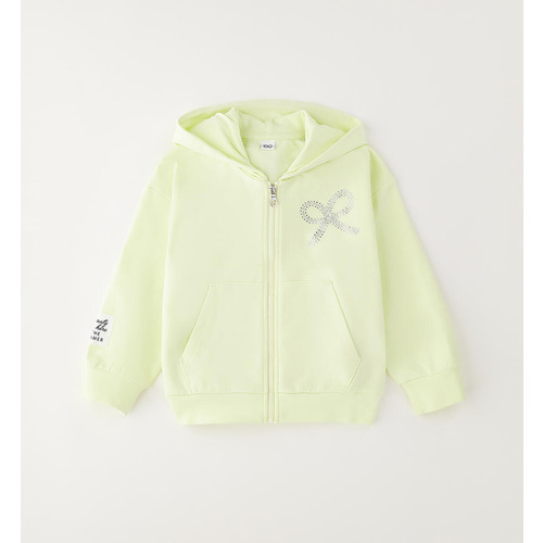 Mädchen-Sweatshirt iDO, Hellrosa 