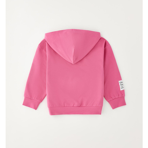 Mädchen-Sweatshirt iDO, Hellrosa 