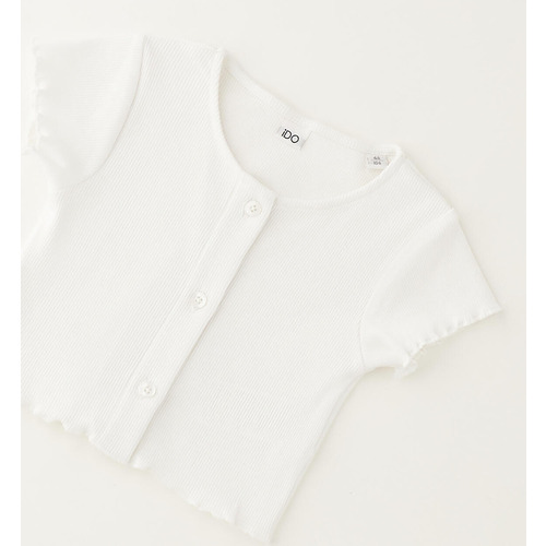 Chaqueta acanalada para niña 