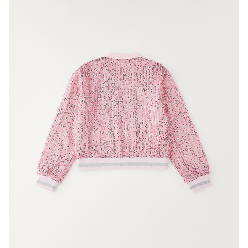 Giacca bambina con paillettes 