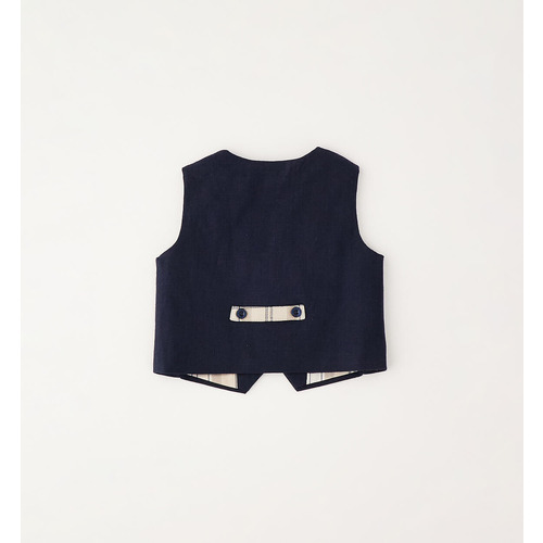 Gilet elegante neonato beige iDO 