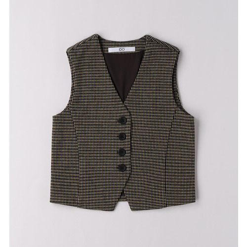 Gilet per ragazza iDO nero 