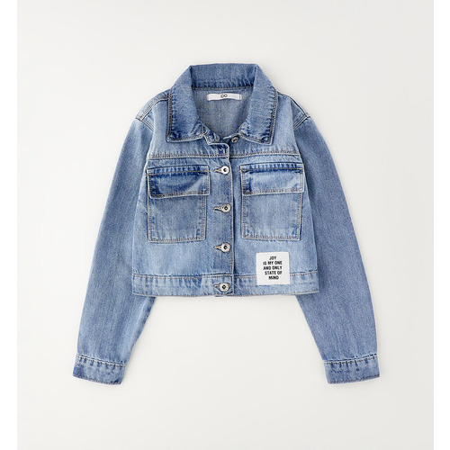 100% cotton jacket for girls 