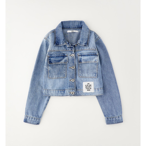 100% cotton jacket for girls 