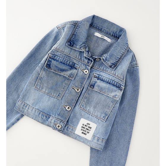 100% cotton jacket for girls  (hover)