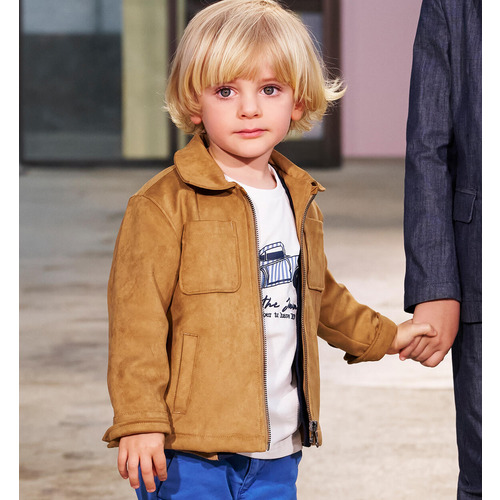 Giubbotto iDO beige chiaro per bambino 