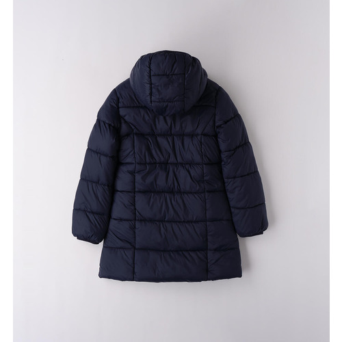 Giubbotto lungo iDO ragazza color Navy 