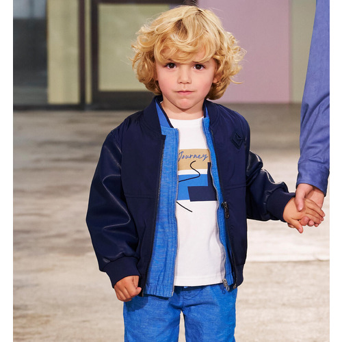Veste iDO pour garçon bleu marine 
