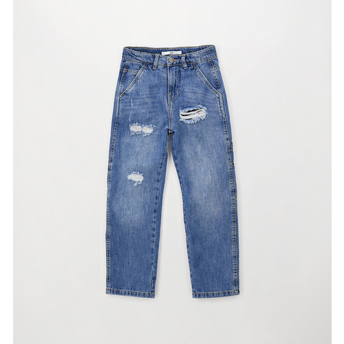100% cotton jeans for boys 