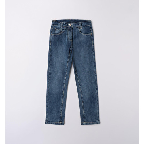 Jeans für Mädchen iDO Hellgrau Stone Washed 