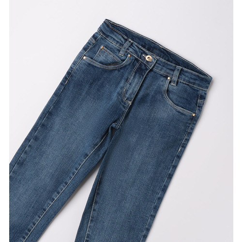Jeans für Mädchen iDO Hellgrau Stone Washed 