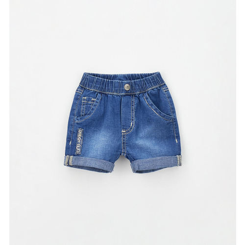Shorts in denim iDO BLU LAVATO per bimbo 