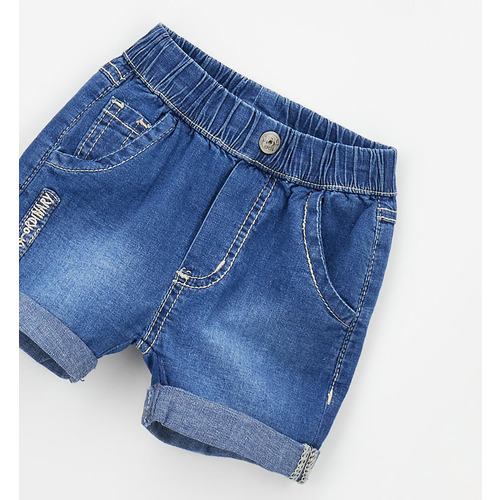 Shorts in denim iDO BLU LAVATO per bimbo 
