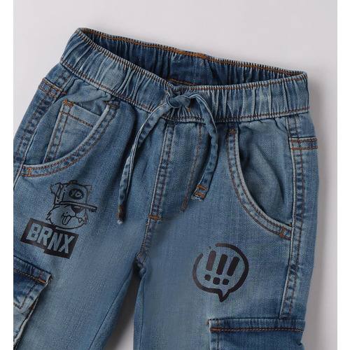 Pantalones vaqueros iDO niño STONE WASHED CHIARO 