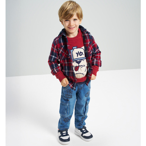Pantalones vaqueros iDO niño STONE WASHED CHIARO 
