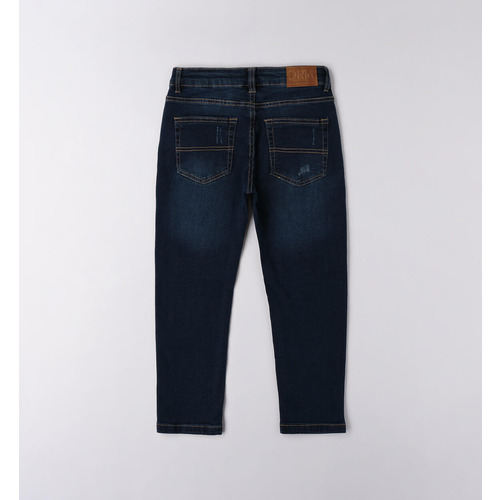 Jeans iDO für Jungen, klassisch blau 