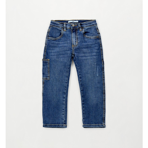 Jeans iDO da bambino SOVRATINTO ECRU 