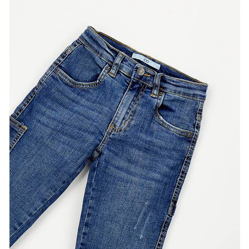 Jeans iDO da bambino SOVRATINTO ECRU 