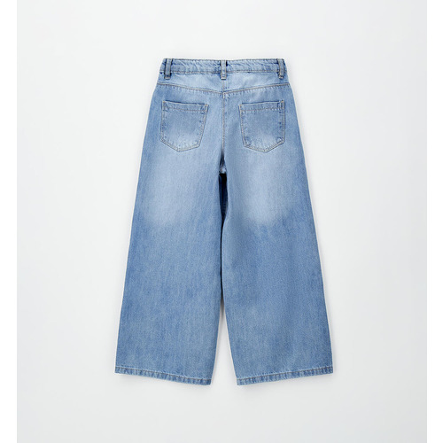 Weite Mädchenjeans 