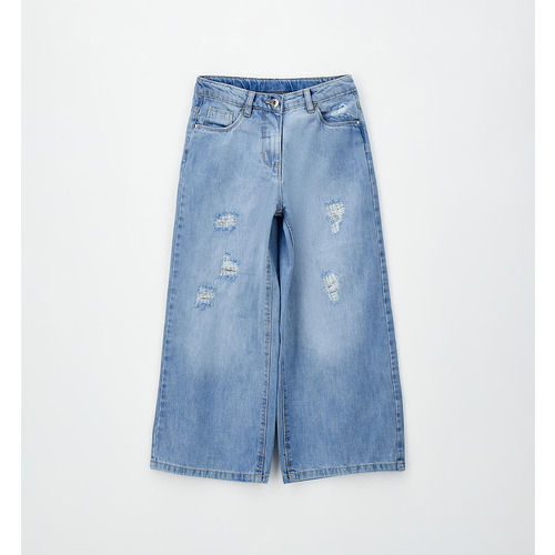 Weite Mädchenjeans 