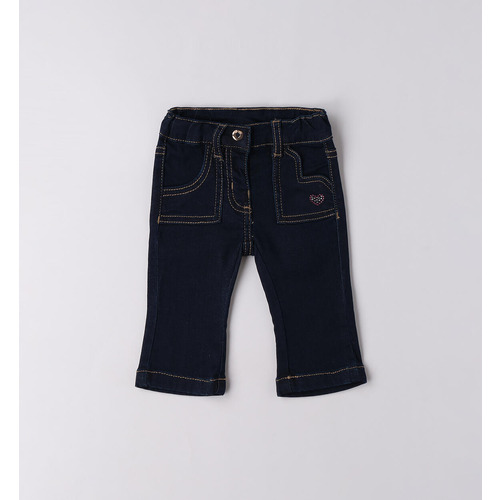 Jeans iDO pour bébé fille, bleu vif 
