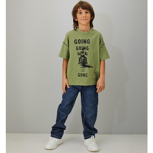 Jeans für Jungen iDO, stone washed 