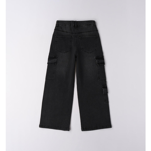 Jeans ragazza iDO Grigio Scuro 