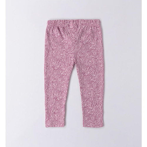 Leggings iDO da bambina ROSA monocolore 