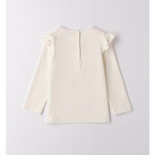 Mädchen-T-Shirt iDO, cremefarben 