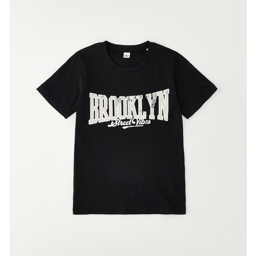 Camiseta iDO negra para niño 