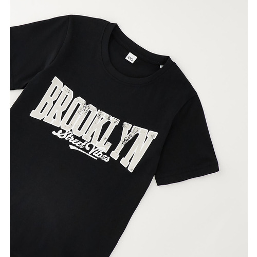 Camiseta iDO negra para niño 