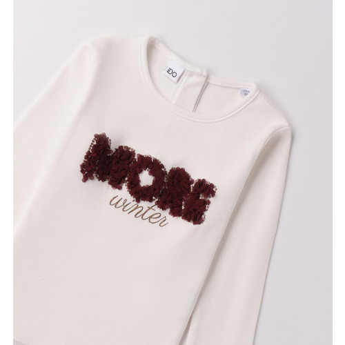 iDO Baumwoll-T-Shirt für Mädchen, Panna und RUBY 