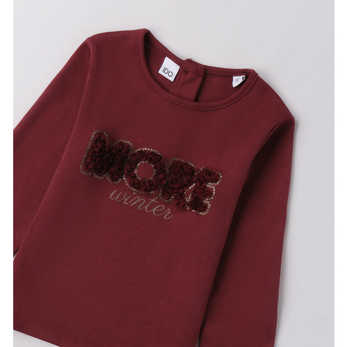 iDO Baumwoll-T-Shirt für Mädchen, Panna und RUBY 