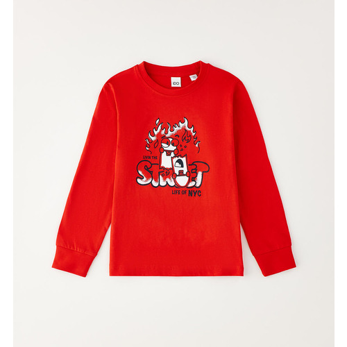 iDO Kinder T-Shirt mit Aufdruck 