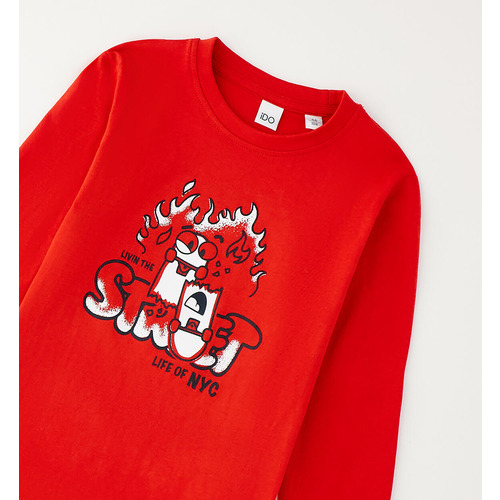 iDO Kinder T-Shirt mit Aufdruck 