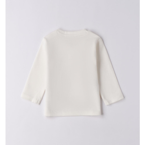 Camiseta iDO para bebé crema 