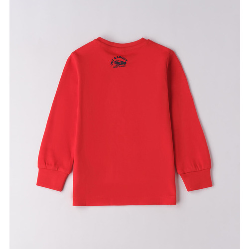 Kinder T-Shirt iDO Rundhals cremefarben 