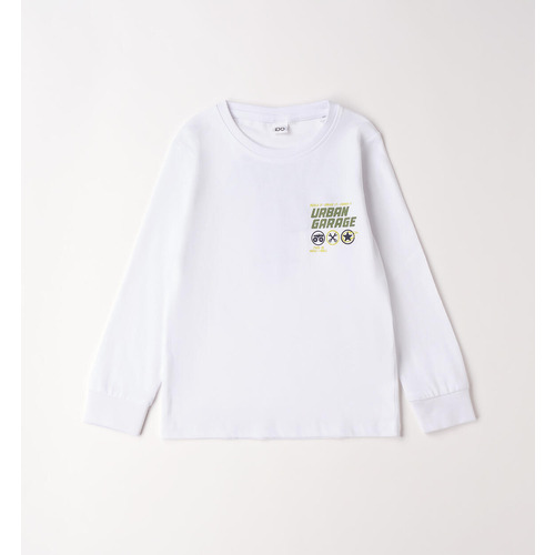 Maglietta iDO per bambino Weiß 