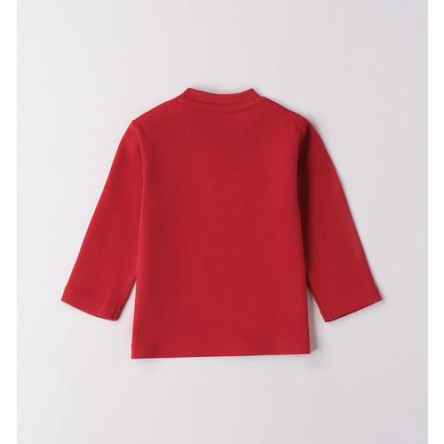 Maglietta iDO neonato 100% cotone color panna 