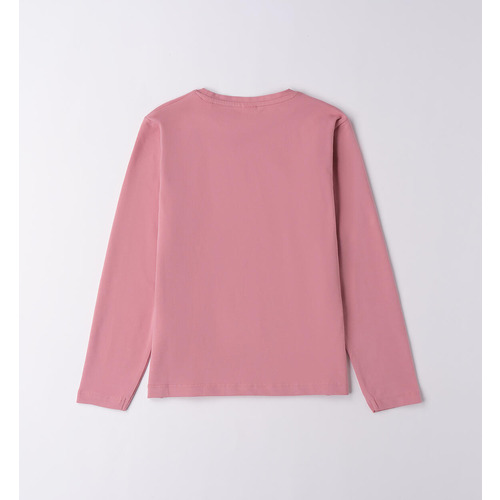 Mädchen T-Shirt iDO Baumwolle Cremefarben 