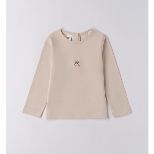 Camiseta para niña iDO, gris cristal 