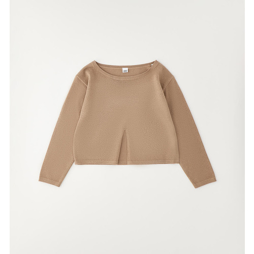 Pull couleur noisette pour fille iDO 