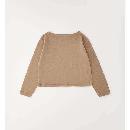 Pull couleur noisette pour fille iDO 