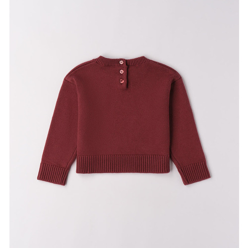 Jersey para niña con corazones 