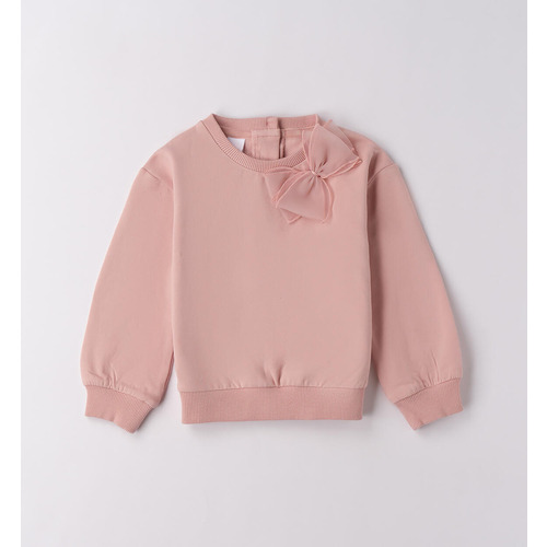 Jersey para niña con lazo 