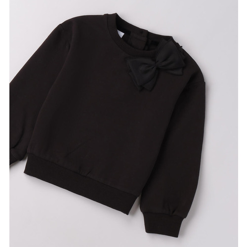 Jersey para niña con lazo 