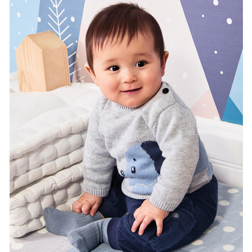 Pull iDO pour nouveau-né AZZURRO 