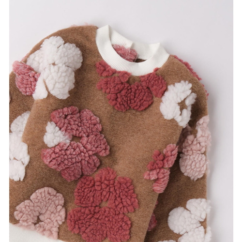 Pull chiné pour fille iDO 