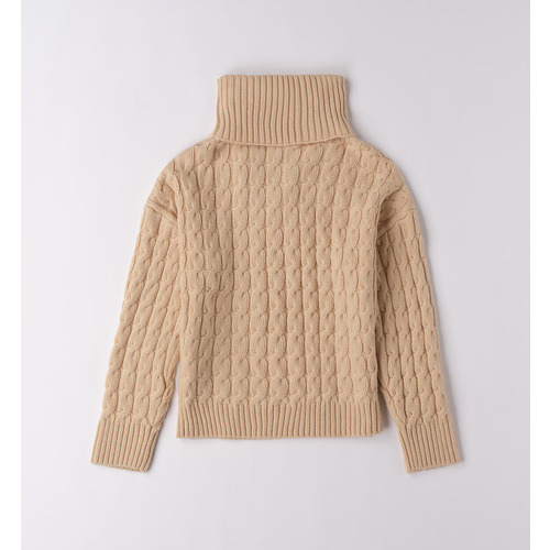 Jersey con cuello alto para niña 